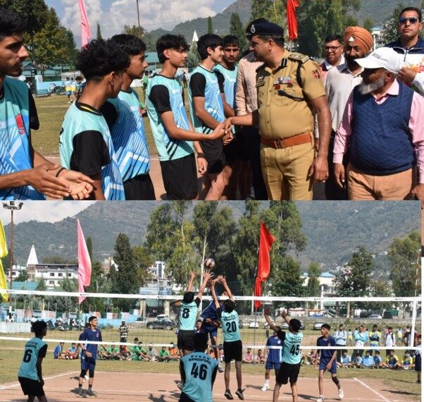 SSP Jail Poonch inaugurates inter-district UT-level U-14 boys’ volleyball championship