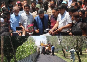 Speaker tours Wanpora, Qazipora,  TakiyaHayatporaSarie; reviews dev works