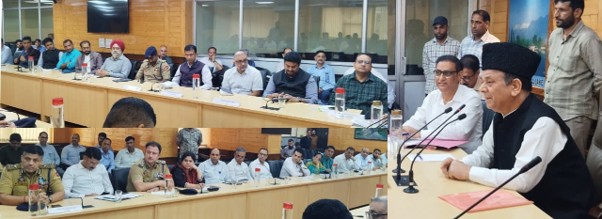 Speaker reviews preparations for JKLA Autumn session, calls for meticulous planning & coordination