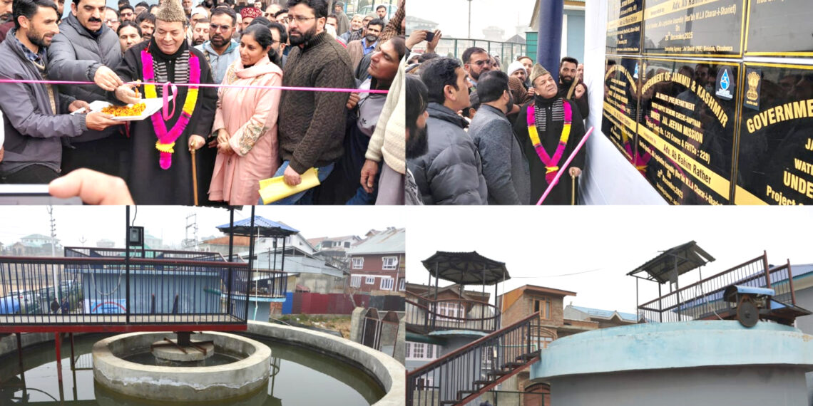 Speaker Assembly inaugurates Water Supply Schemes worth ₹20 Cr in Zaloosa Charar-e-Sharief