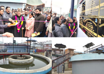Speaker Assembly inaugurates Water Supply Schemes worth ₹20 Cr in Zaloosa Charar-e-Sharief