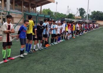 J&K Sports Council begins Junior Boys Football trials for National Championship