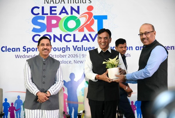Sporting Excellence, Sporting Integrity should go hand in hand: Dr. Mansukh Mandaviya