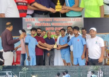 B’pora crowned champions in finale of IDPL U-17 Boys Football Tournament at B’la