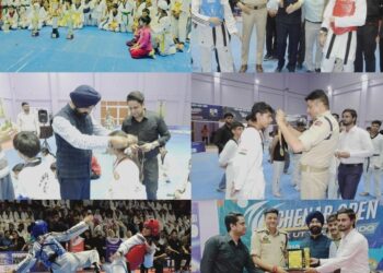 2nd J&K UT Taekwondo Championship 2025 concludes at Doda, DC Harvinder Singh felicitates Winners
