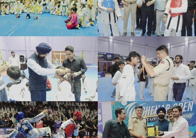 2nd J&K UT Taekwondo Championship 2025 concludes at Doda, DC Harvinder Singh felicitates Winners
