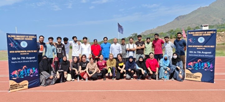 IUST Hosts Inter-departmental Athletic Meet 2025
