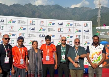 Hussain, Sajad make J&K Sports Council, SAI proud, SAI Centre Nehru Park facilities bear fruit at KIWSF-2025