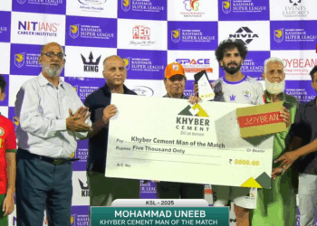 Arco United FC Storms into Qualifier 2 with Dominant Win Over New JK United FC in First Eliminator of Khyber Cement Kashmir Super League
