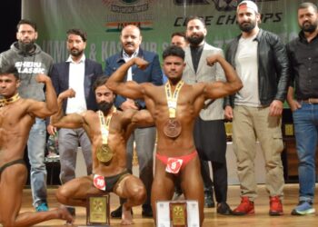 Dy. CM attends NPC body building& physique competition, distributes medals, trophies among winners