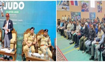 Managers meeting for 10th All India Police Judo Cluster 2025 held at Srinagar
