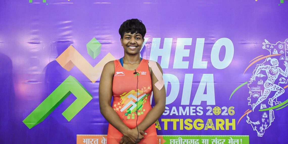 Jharkhand Wrestler, Poonam Oraon defies injury to clinch Gold at KITG-26