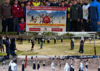 Sports momentum peaks in Baramulla, Vibrant activities energize Young Athletes