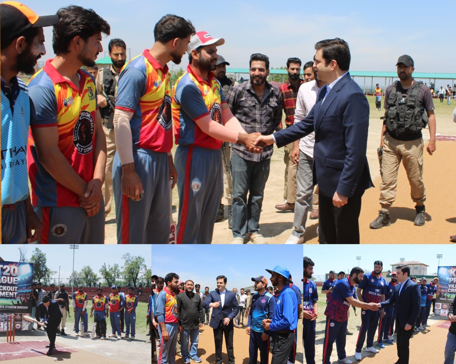 DC throws open District Level Cricket Tournament at Sports Stadium Budgam
