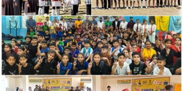 Youth from Kupwara, Pulwama take part in Sports Competitions under J&K Sports Council