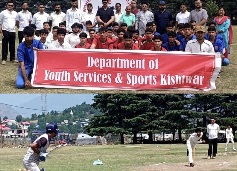 Energetic U-19 Cricket Trials ignite Chowgan Ground — Inter-Zonal Distt Level Tournament begins at Kishtwar
