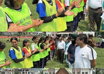 Football trials for U-19 Boys, Girls held at Sports Stadium Poonch