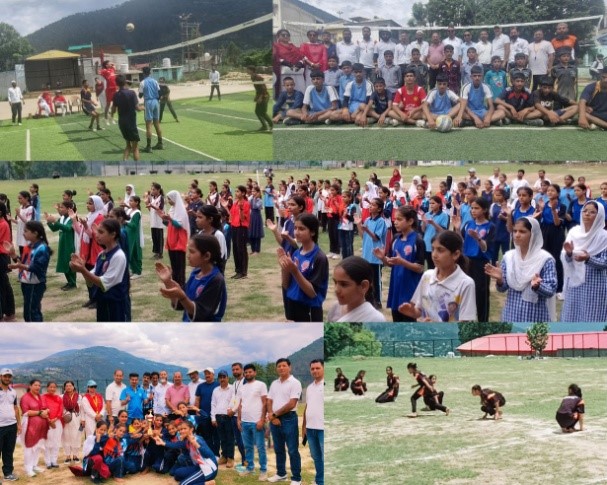 Inter-Zonal District Level Tournament: Kho-Kho, Volleyball final matches held at Doda on Day 6