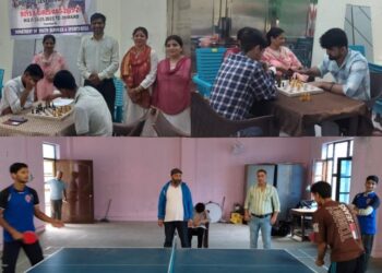 Over 200 students participate in U-19 Table Tennis and Chess Competitions in Doda