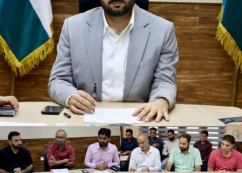 DC Srinagar discusses roadmap for creating sports infrastructure in Srinagar under Khelo India Action Plan
