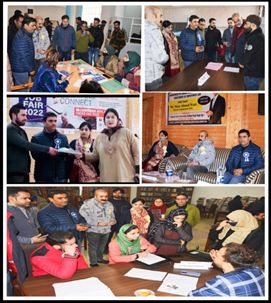 DE&CC Srinagar conducts Job Fair at Polytechnic College, Gogji Bagh