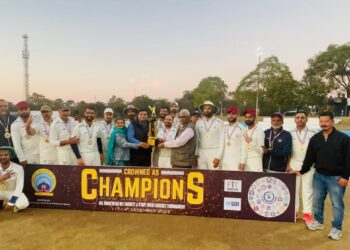 NIT Srinagar wins All India Inter-NIT Faculty & Staff Cricket Tournament 2025