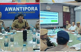 SSP Awantipora Chairs Crime Review Meeting