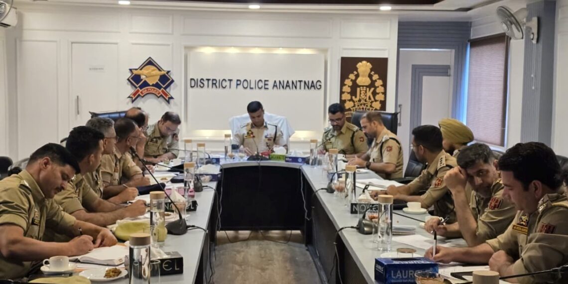 SSP Anantnag Reviews Security for Amarnath Yatra