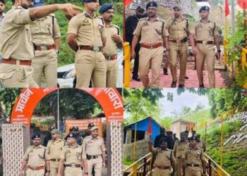 SSP Anantnag Reviews Security Arrangements For Chhari Mubarak Route