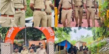 SSP Anantnag Reviews Security Arrangements For Chhari Mubarak Route