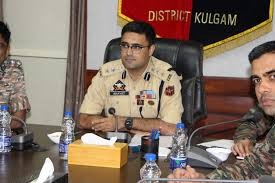 SSP Kulgam chairs a Joint Security Review Meeting at DPO Kulgam