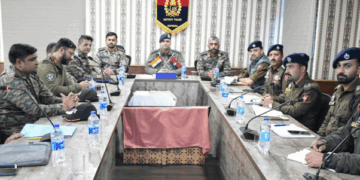 SSP Kupwara Reviews Operational Preparedness At A Joint Security Review Meet