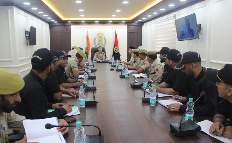 SSP Handwara Chairs Comprehensive Security Review Meeting