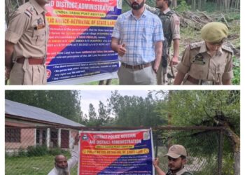 State land worth ₹18 lakhs from drug peddler retrieved in Kulgam: Police