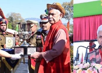 Combating NARCO Militancy, Cyber Crime New Priority Areas Of Policing In J&K: LG Sinha