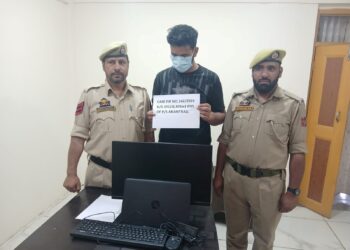 Stolen items recovered, accused apprehended in Anantnag: Police