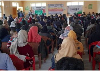 SVEEP awareness prog held at Aripal, Tral
