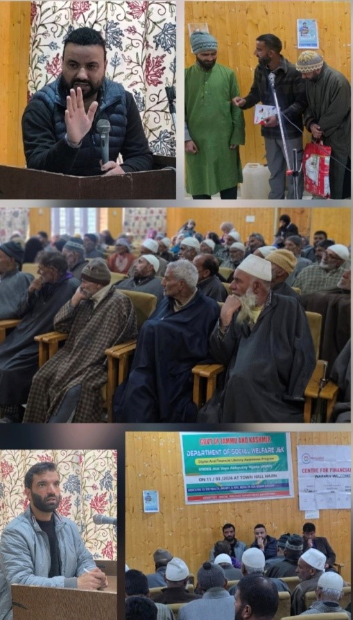 SWD Bandipora organises awareness prog for Senior Citizens at Hajin ...