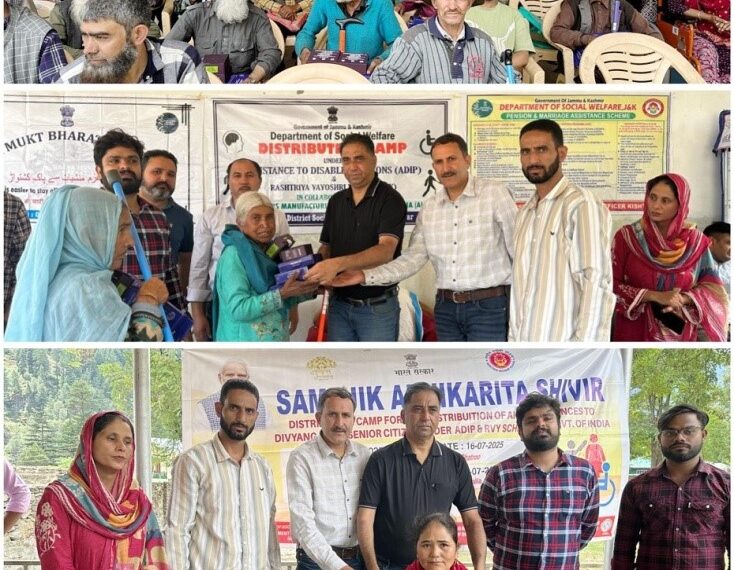 SWD organises Assistive Devices distribution camp at Paddar