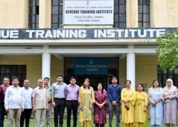 3-day Training Prog under NAKSHA commenced at Revenue Training Institute Jammu