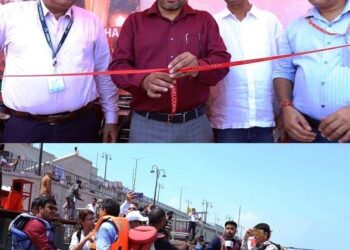 Boating facility inaugurated at Tawi River Front to welcome Amarnath Yatra Pilgrims