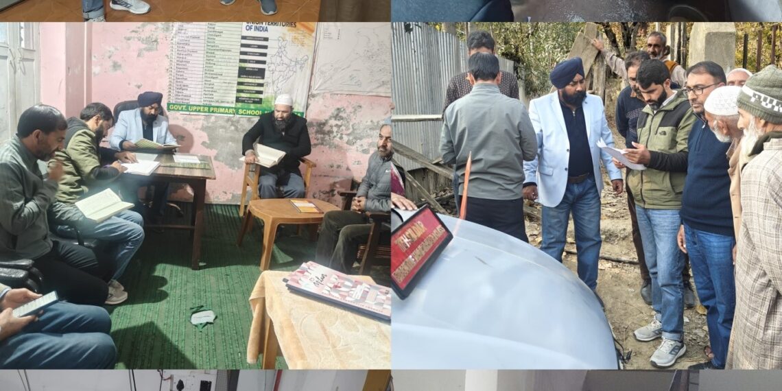 Tehsildar Zachaldara Inspects Essential Services in Tehsil, Reviews Public Grievances