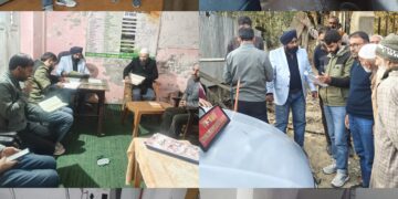 Tehsildar Zachaldara Inspects Essential Services in Tehsil, Reviews Public Grievances