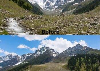 Thajiwas Glacier Loses 95% of Its Ice, Signalling Deepening Climate Crisis in Kashmir