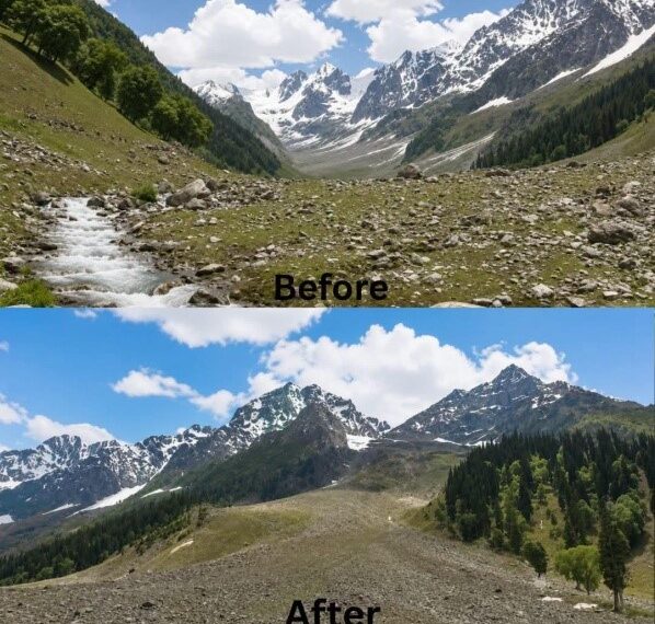 Thajiwas Glacier Loses 95% of Its Ice, Signalling Deepening Climate Crisis in Kashmir