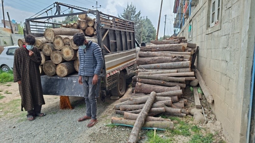 Timber Theft Case Solved in Pulwama, Two Arrested: Police