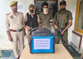Theft case solved in Awantipora; Stolen property recovered: Police