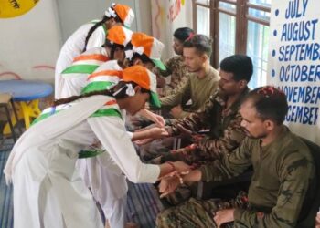 Har Ghar Tiranga campaign, Raksha Bandhan celebrations strengthen civil-military bond in Rajouri