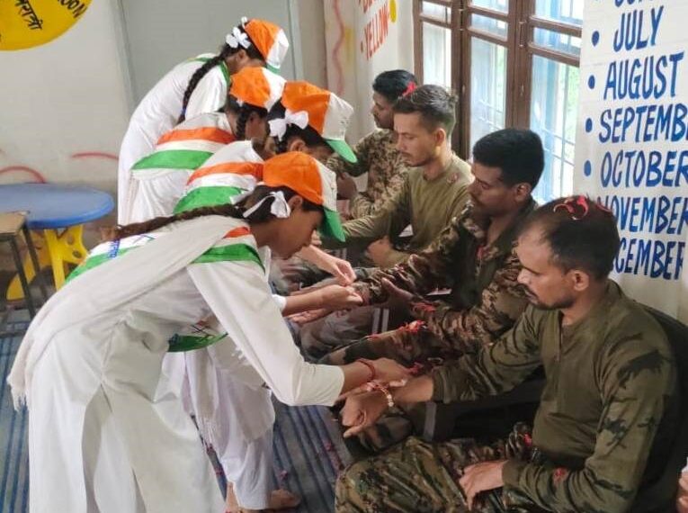 Har Ghar Tiranga campaign, Raksha Bandhan celebrations strengthen civil-military bond in Rajouri