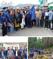 Tourism Directorate (J) hosts 5 KM Trekking expedition from Jungle Gali to Sukhal Gali